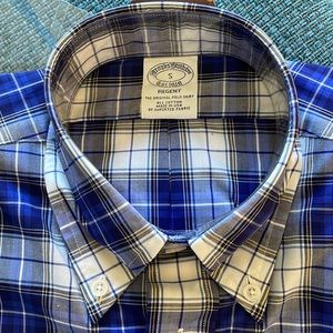 🟪Brooks Brothers Cotton Long Sleeve Regent Fit Dress Shirt